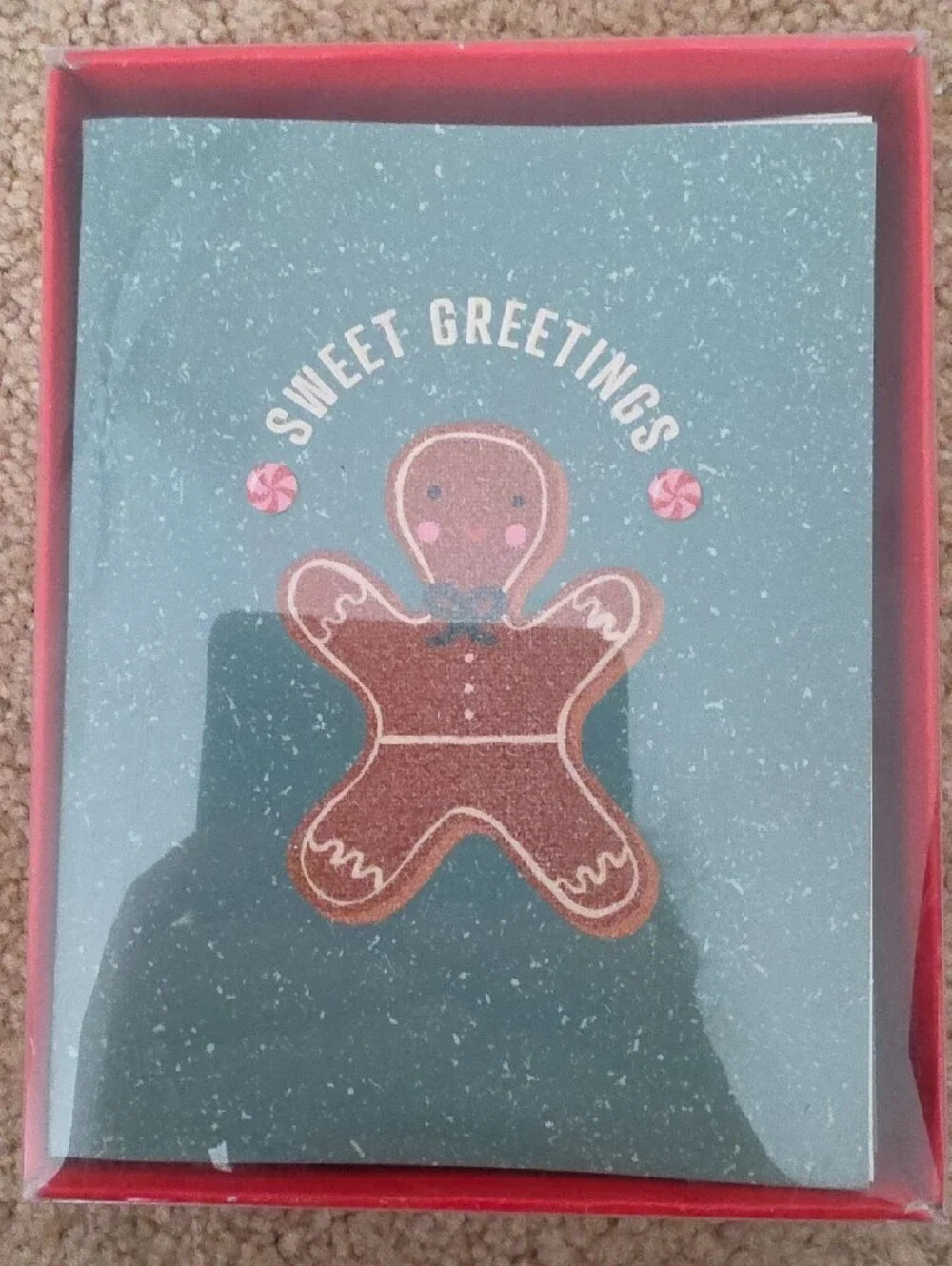 Recollections Red and Green Holiday Card Box Set